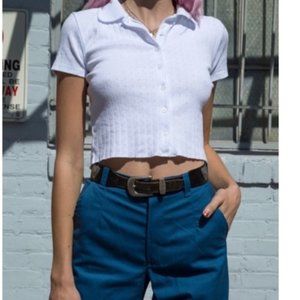 Brandy Melville Collared Button-up